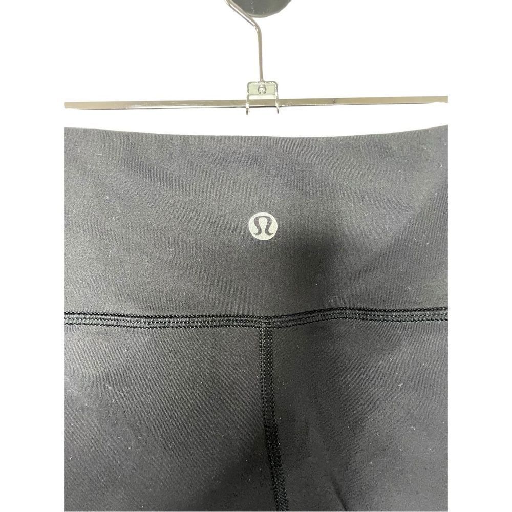 Lululemon Athletica Black Basic Cropped Athletic … - image 2